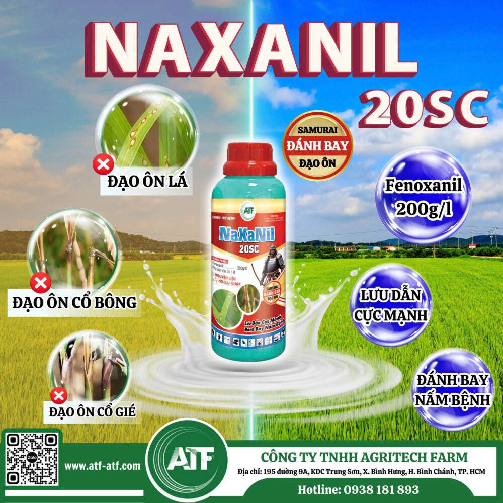 Naxanil 20SC/450ml - ĐÁNH BAY ĐẠO ÔN