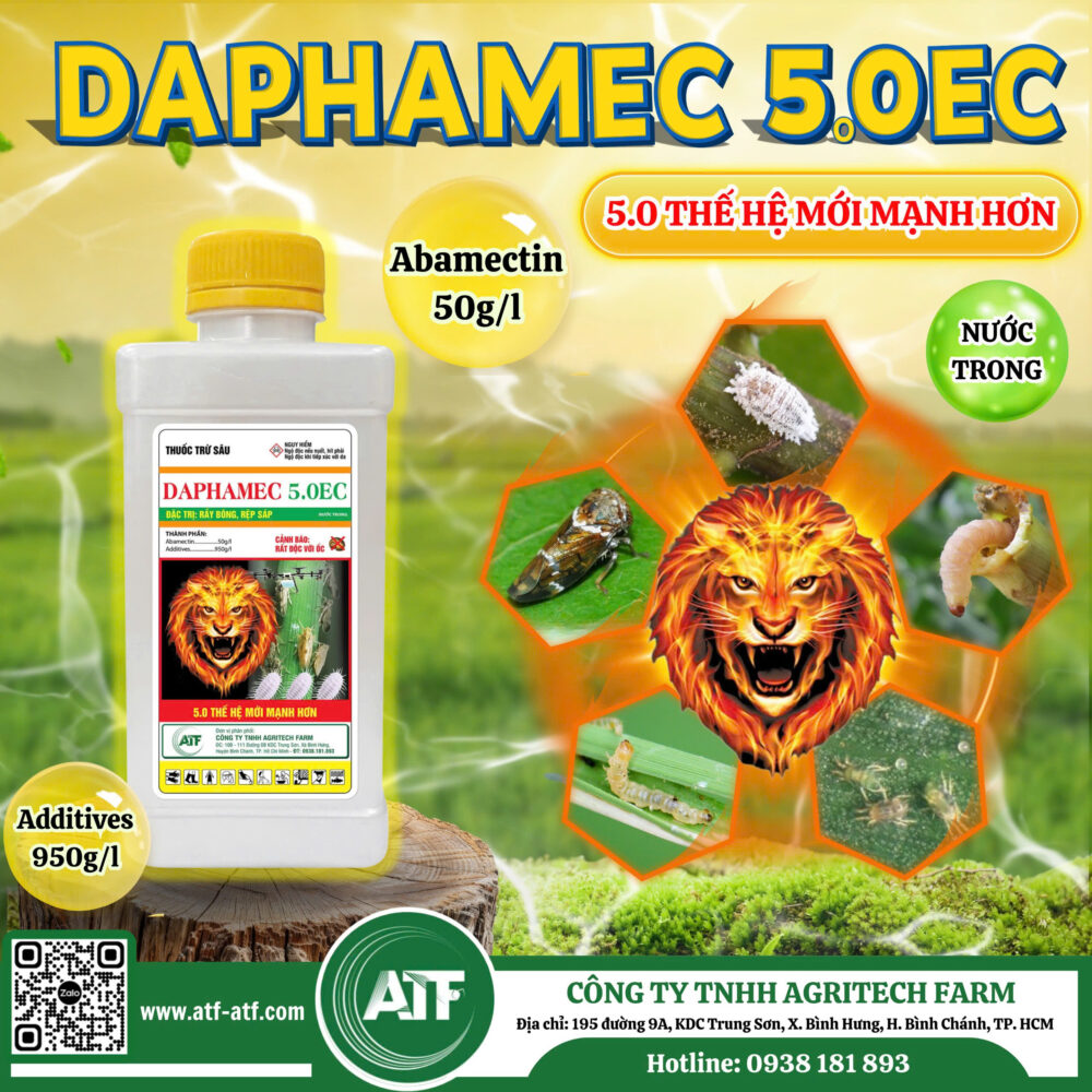 Thuốc trừ sâu DAPHAMEC 5.0EC/450ml